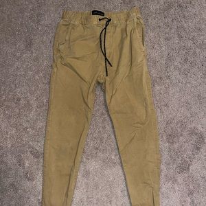 American Eagle Khaki Joggers Ne(x)t Level Flex Size XS